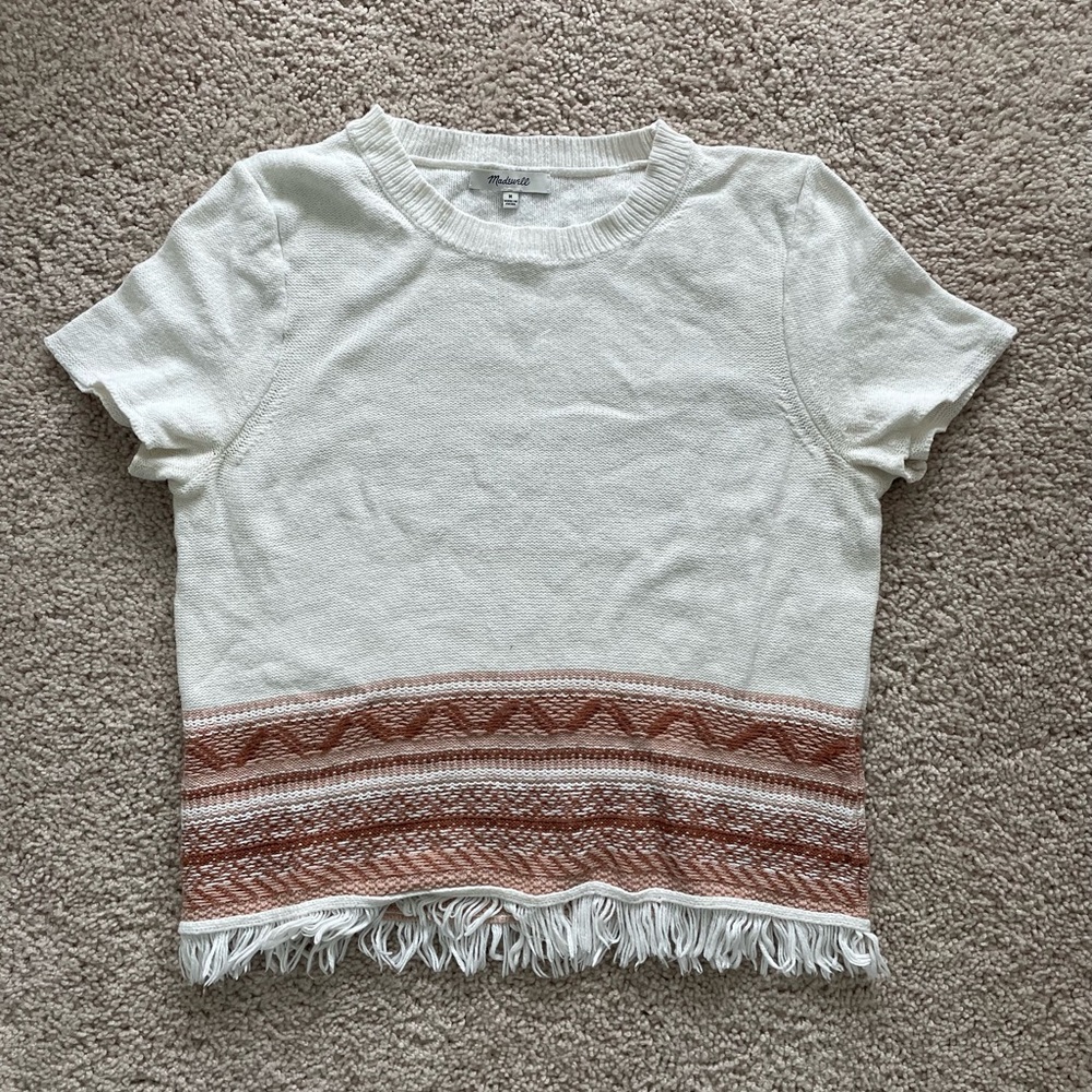 Madewell short sleeved knit shirt